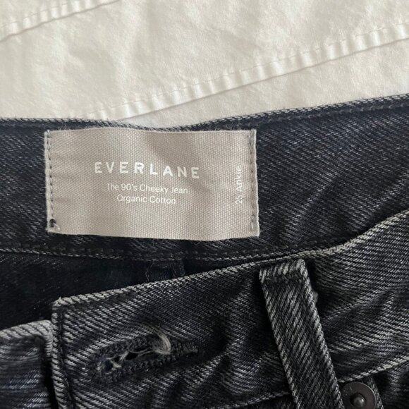 Everlane Women's High Rise Straight Jean - Picture 2 of 9